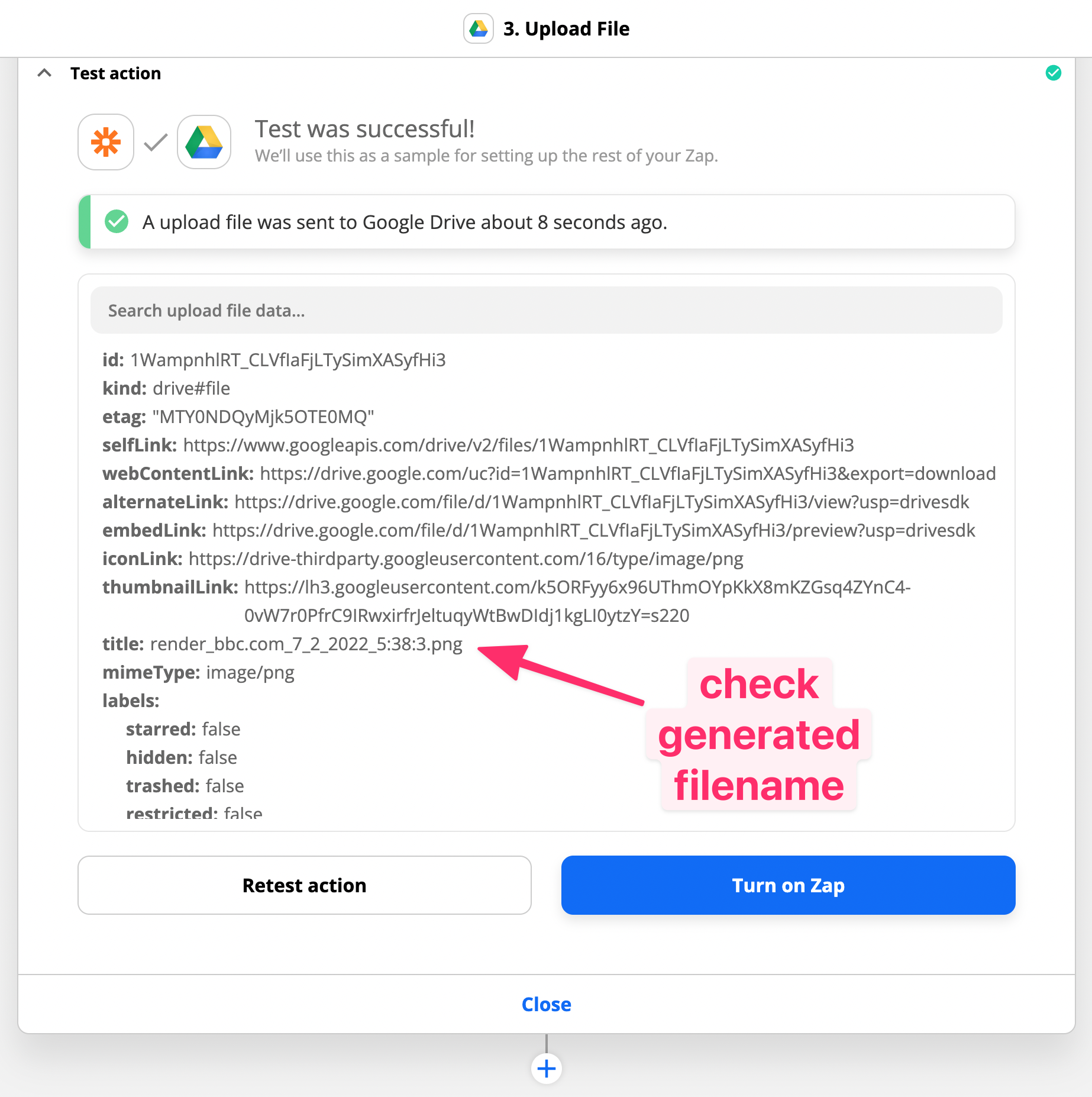 zapier final test